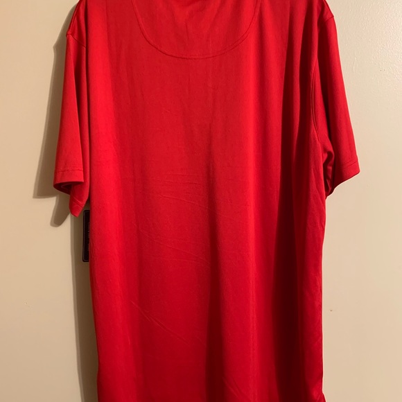 NWT Men’s Sz Lg Ultra Club red cool & dry sport polo style shirt. - Picture 4 of 4